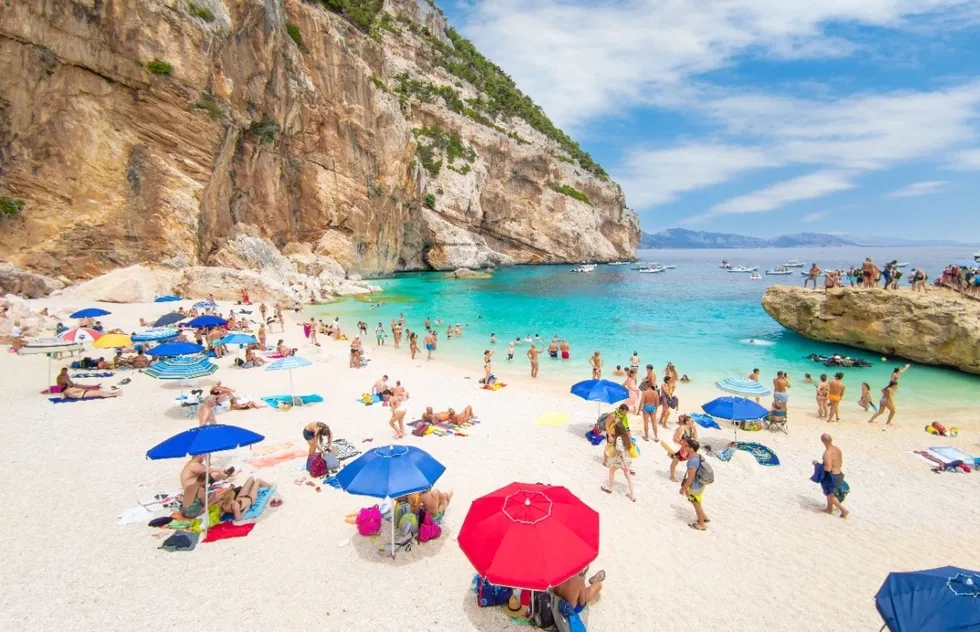 Cala Mariolu Beach in Sardinia, Italy