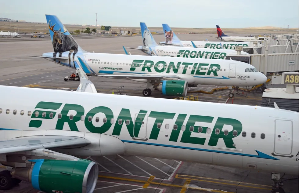 Frontier Airlines planes