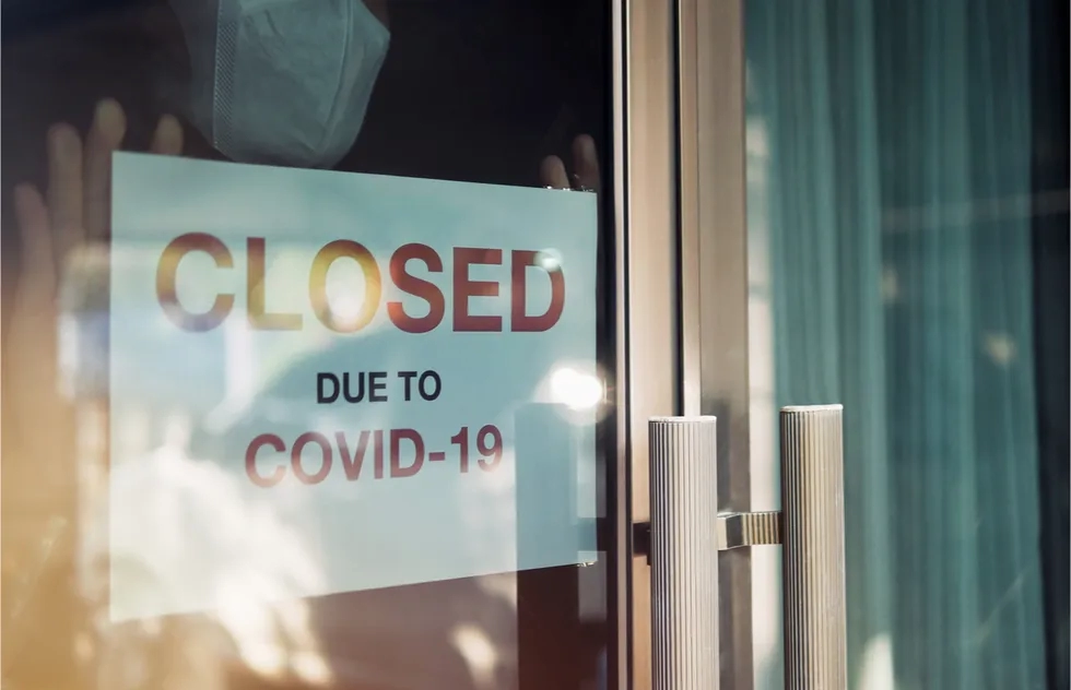 Closed sign