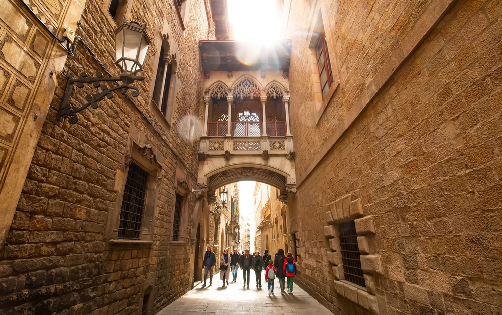 Barcelona, Gothic Quarter, Spain