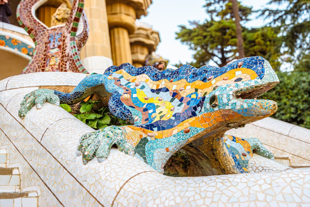 Parc Guell, Barcelona, Spain