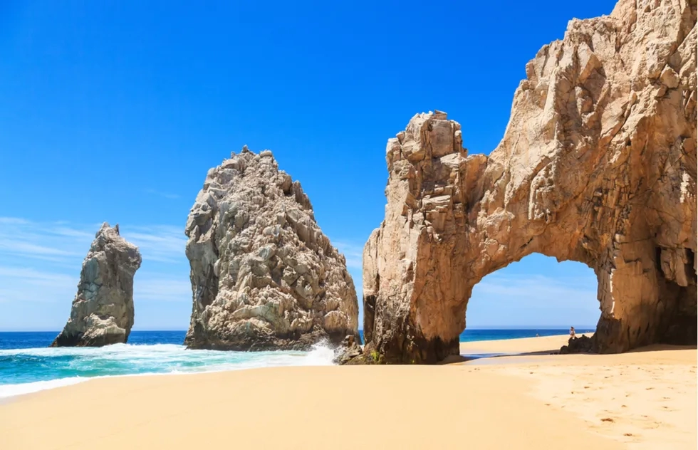 Arch of Cabo San Lucas in Mexico