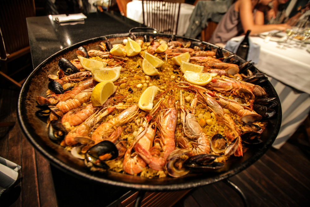 Paella, Barcelona, Spain