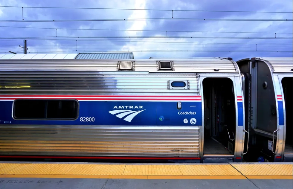Amtrak train