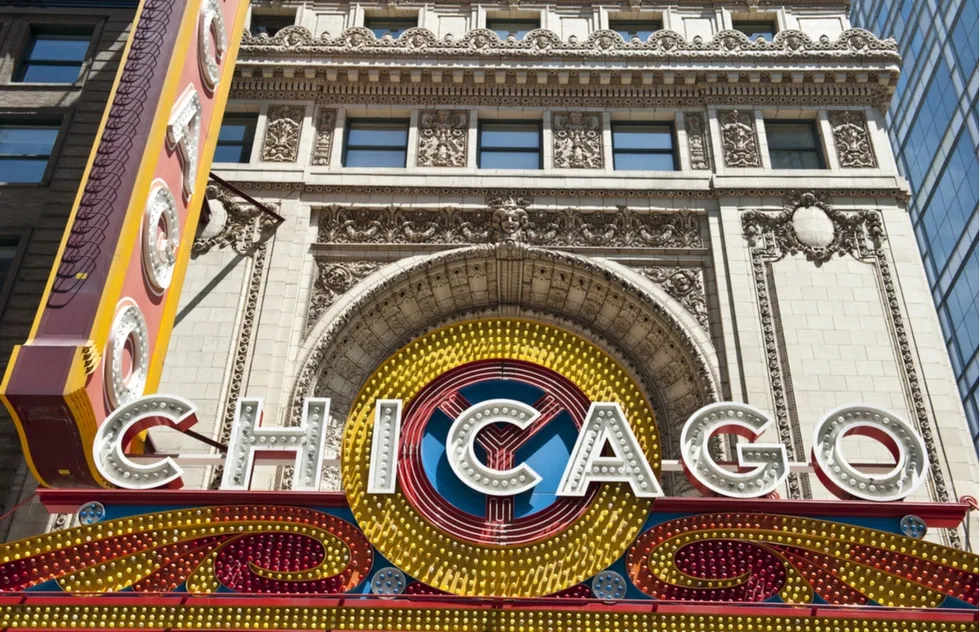 Chicago Theatre sign