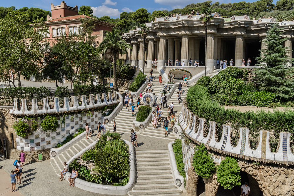 Parc Guell, Barcelona, Spain