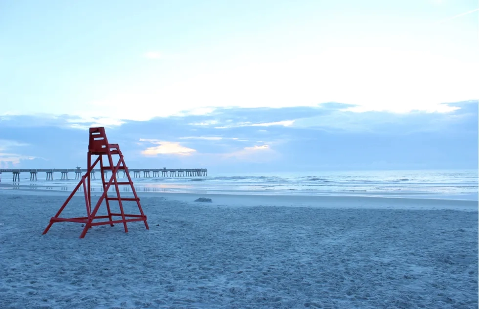 Beach in Jacksonville, Florida