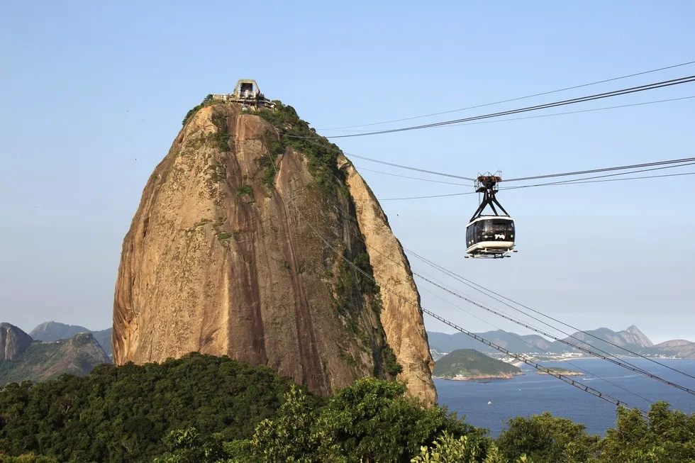 Sugarloaf Mountain cable car, Rio de Janeiro, Brazil