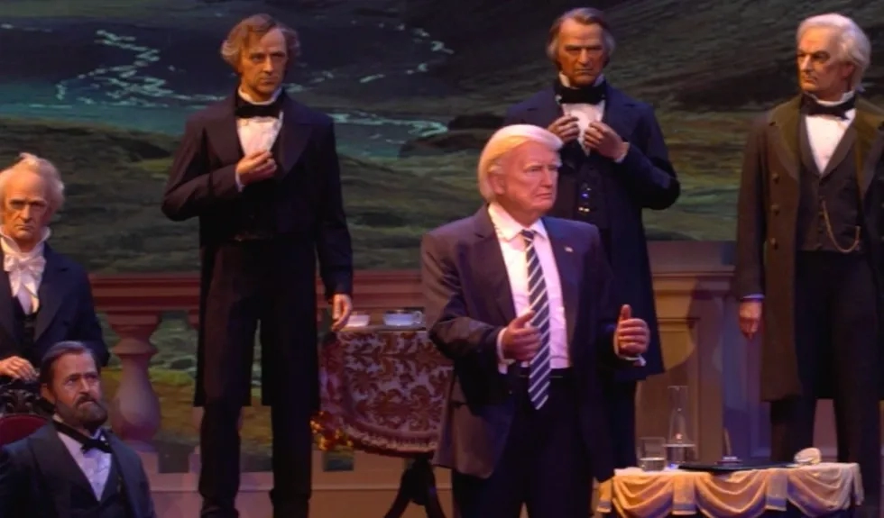 Donald Trump Audio-Animatronic figure, Hall of Presidents, Walt Disney World