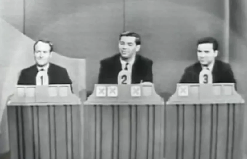 Arthur Frommer and two others on To Tell the Truth, 1963