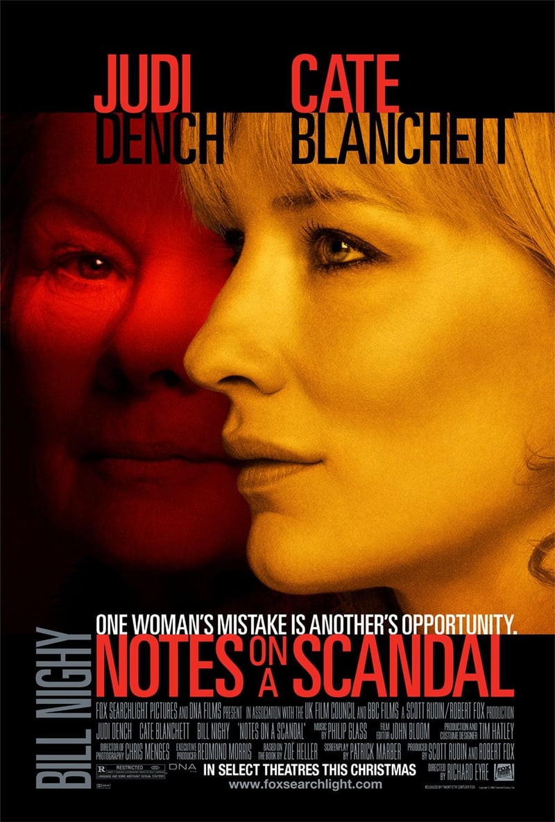 Searchlight Notes on A Scandal One Sheet