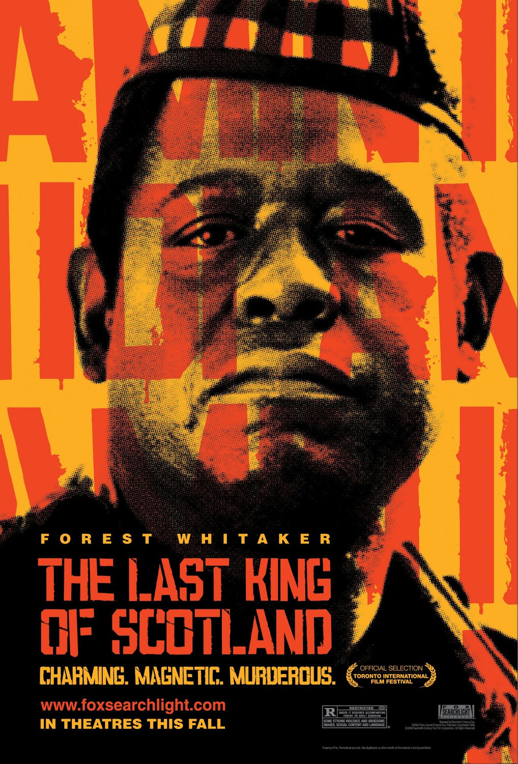 Searchlight Last King of Scotland One Sheet