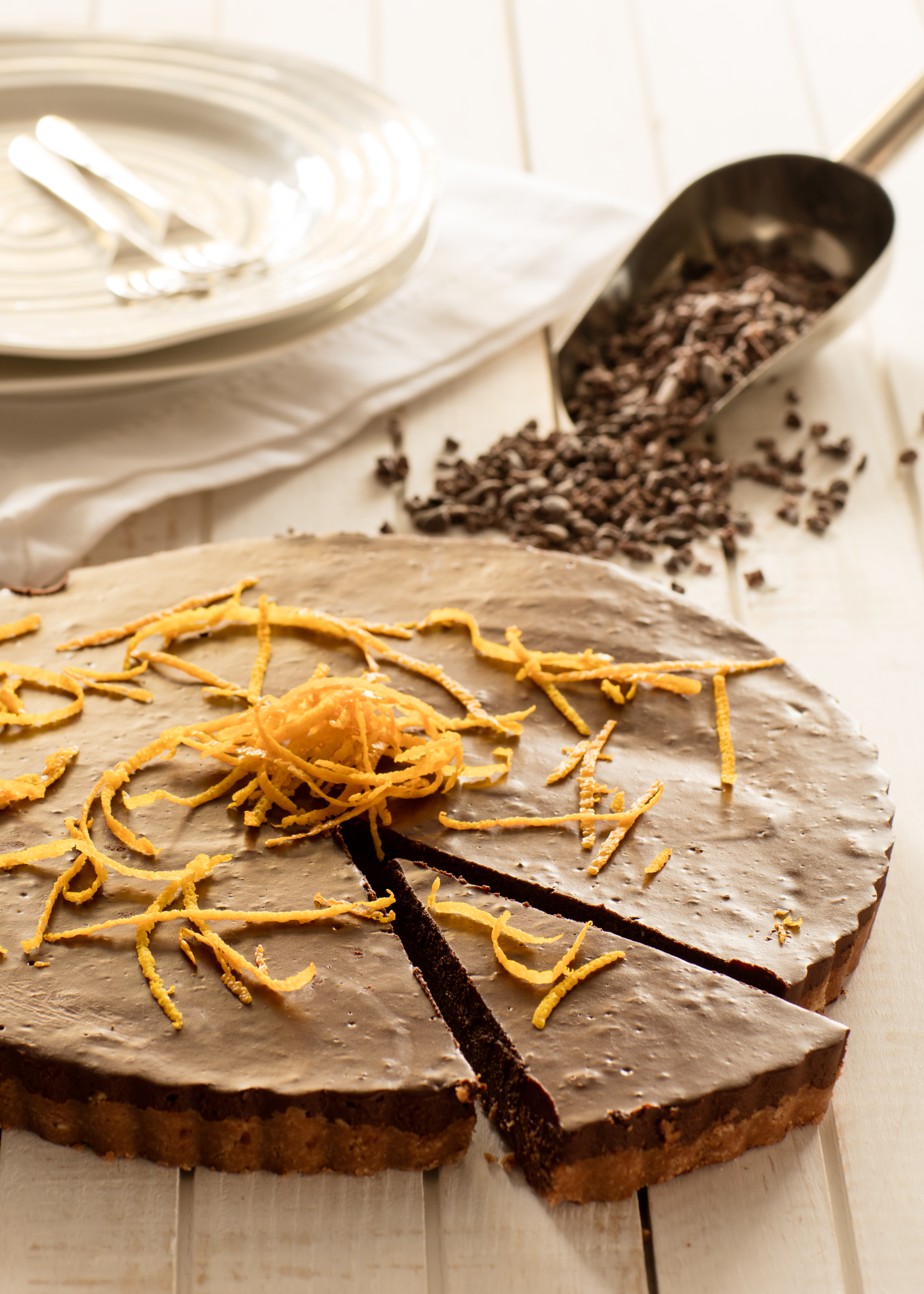 Raw Cacao and Orange Torte | Truvía®