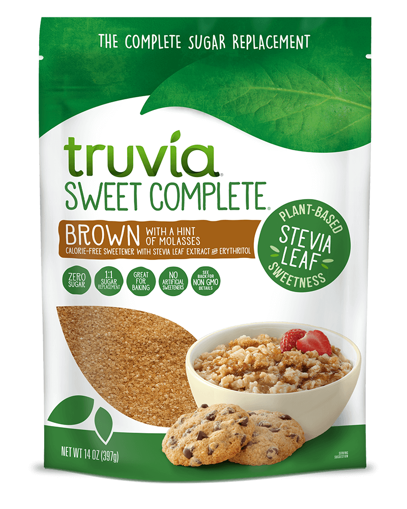 Truvia Sweet Complete® Brown with a hint of Molasses