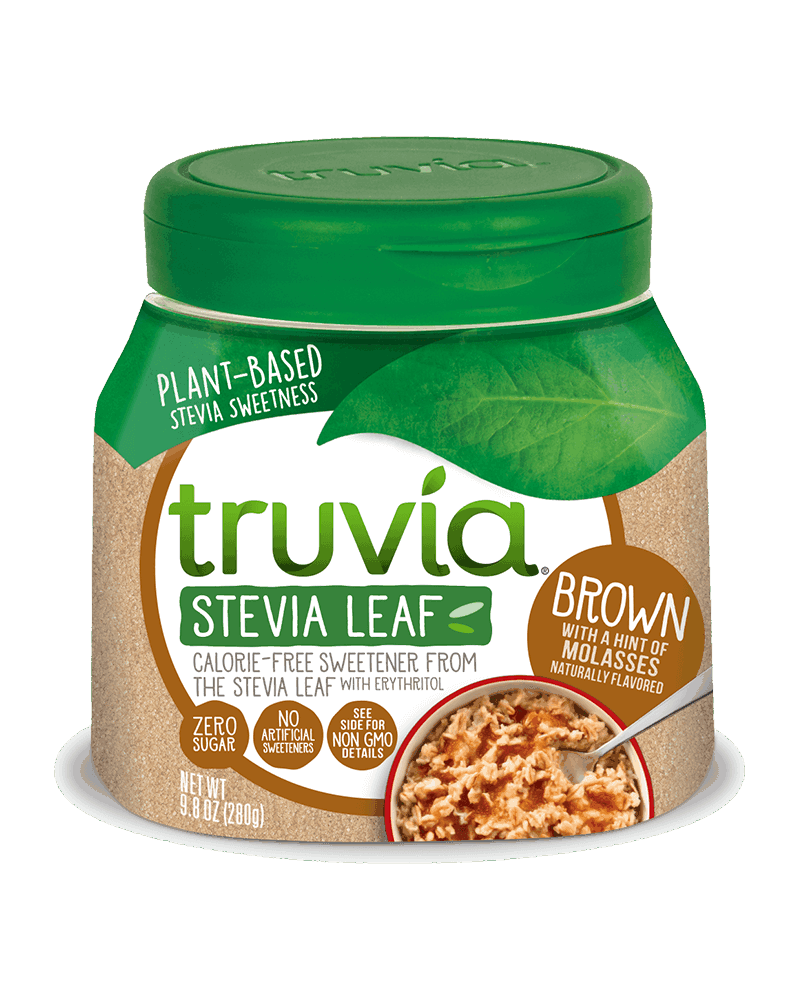02114 3 D 2023 Truvia Stevia Spoonable Jar Brown Front NEWLARGE
