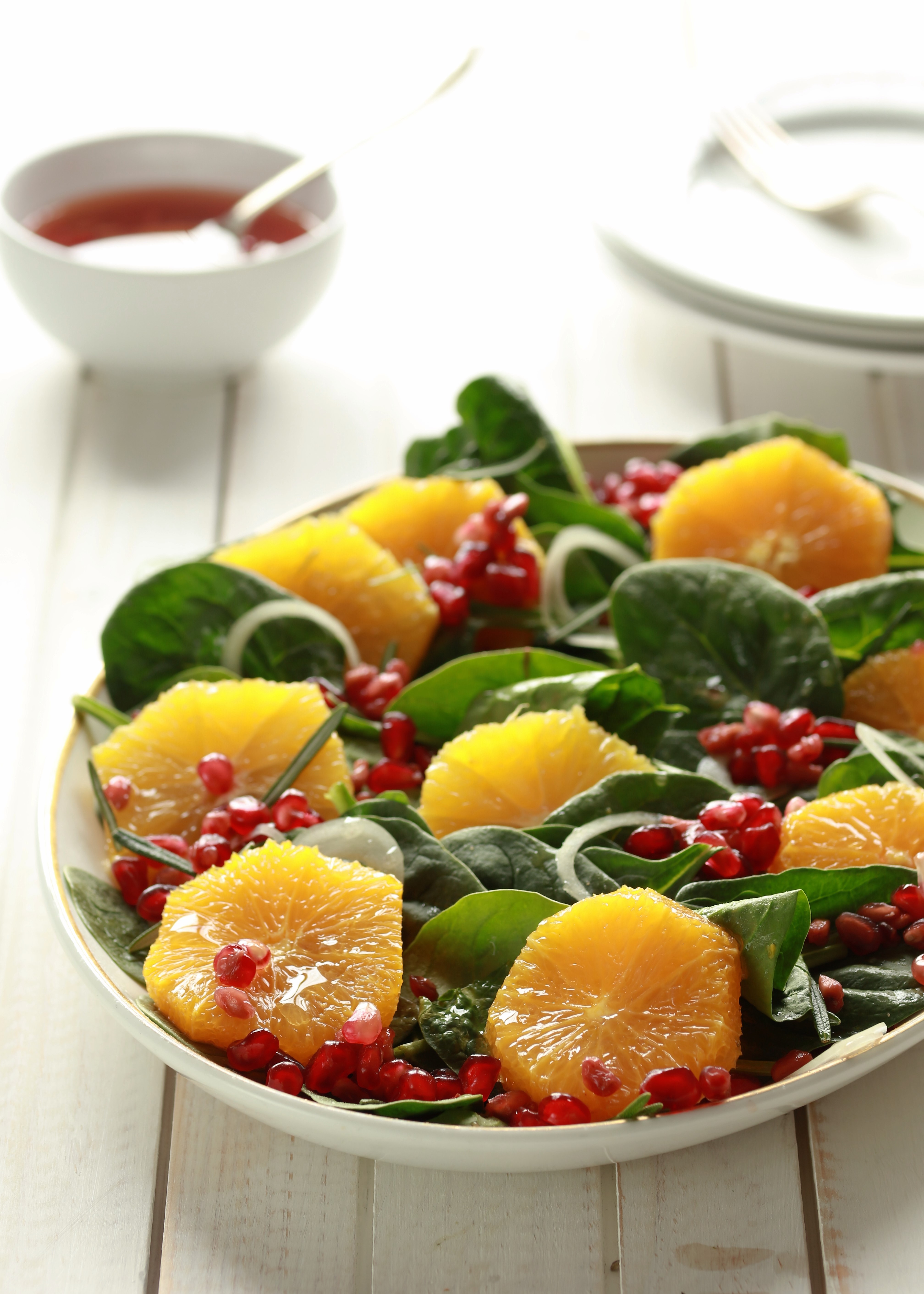 Orange Pomegranate Salad with Truvia Pomegranate Dressing | Truvía®
