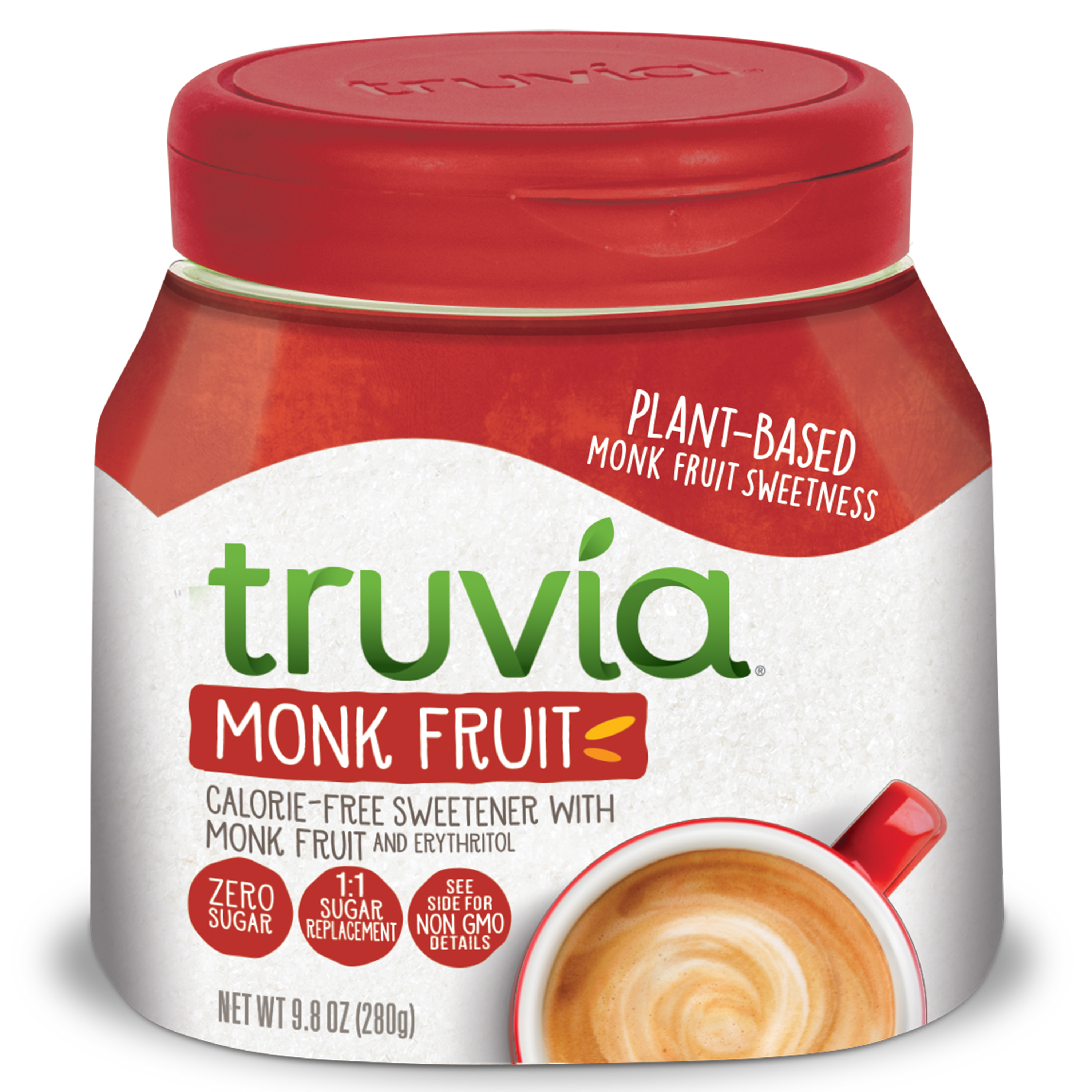 Truvia Monk Fruit spoonable jar