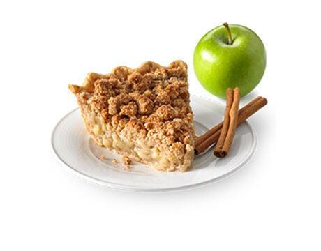 Apple Crumble Pie made with Truvia