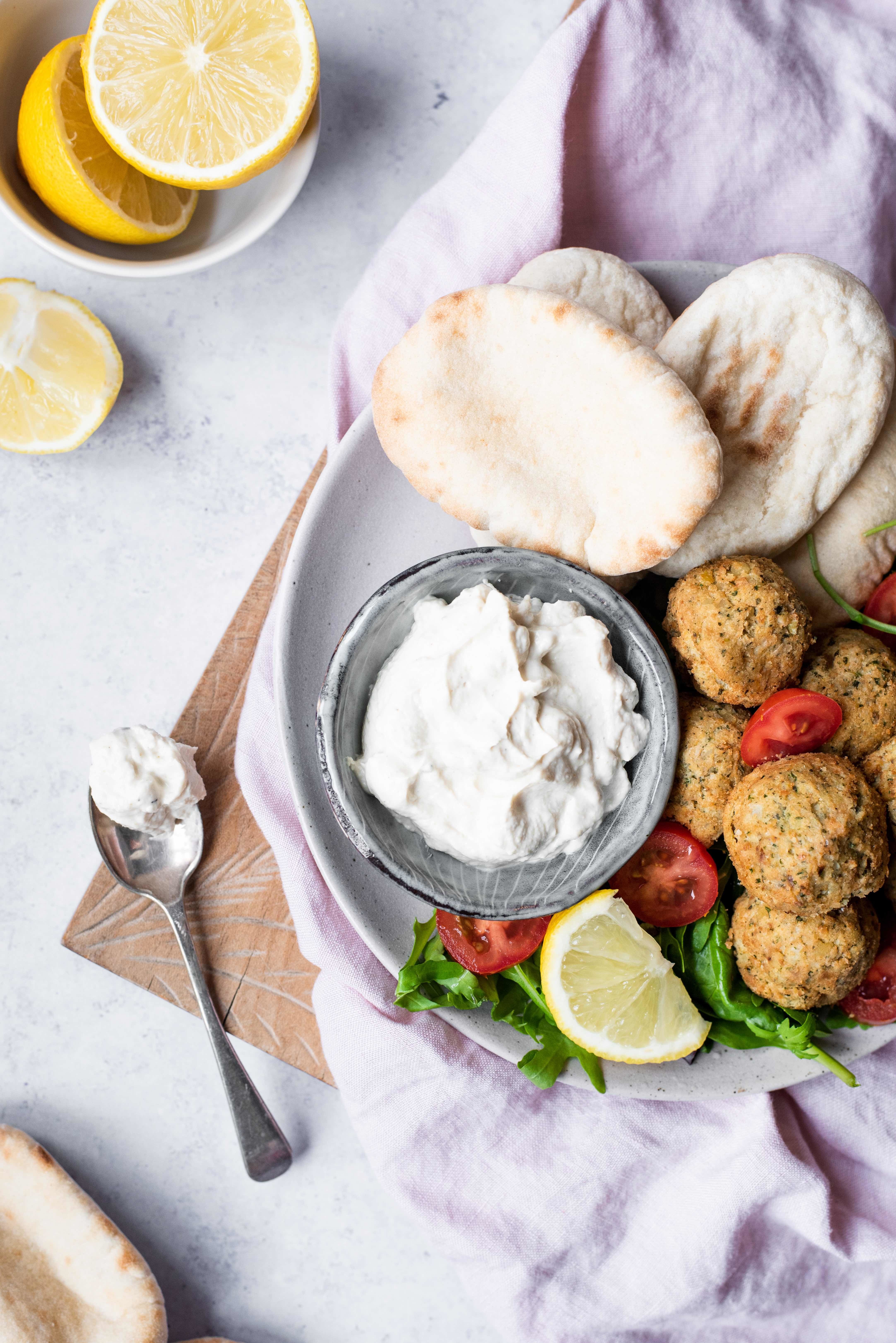 Falafel Balls and Tahini Sauce | Truvía®