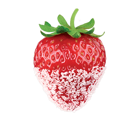 Larger Strawberry Sprinkled with Truvia Original Sweetener