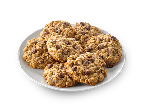 Oatmeal Chocolate Chip Cookies Recipe made with Truvia
