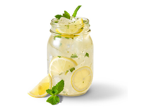 Mint Lemonade Recipe made with Truvia