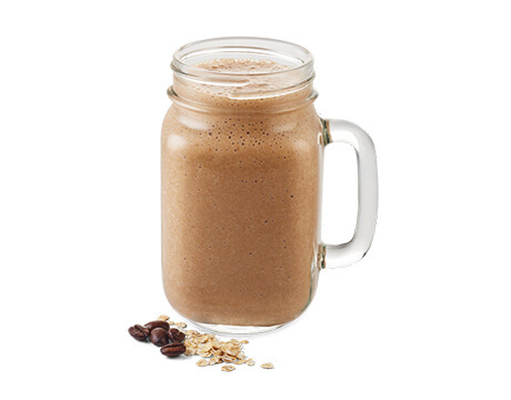 Rolled Oats and Coffee Smoothie Recipe made with Truvia