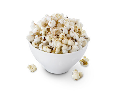Snickerdoodle Popcorn Recipe made with Truvia