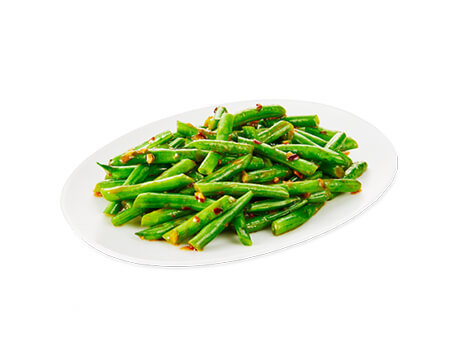 Spicy Green Beans Recipe made with Truvia