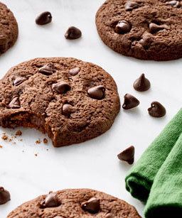 Truvia RECIPE Hero Double Chocolate Chip Cookies results2