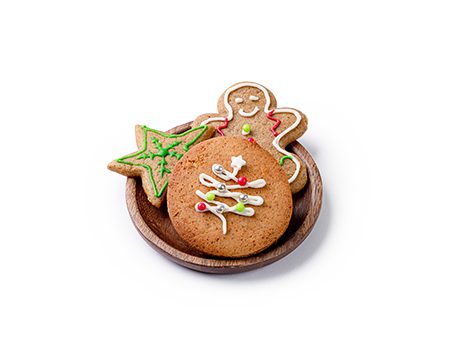 Truvia website image Large gingerbread cookies