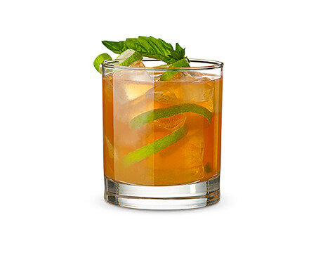 Apple Basil Punch made with Truvia