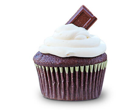 cupcake with Cream Cheese Frosting
