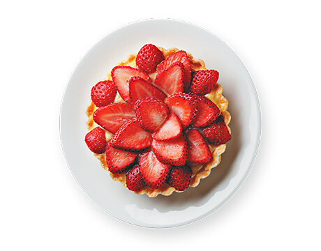 Strawberry Tart Recipe made with Truvia