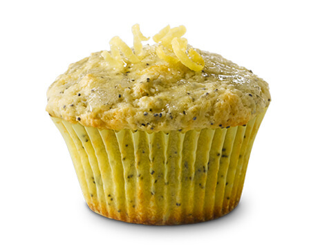 Lemon Poppy seed Muffin made with Truvia