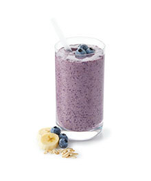 Result blueberry oat smoothie
