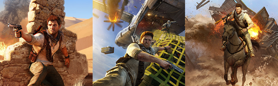 Uncharted 3 Facebook Timeline cover images