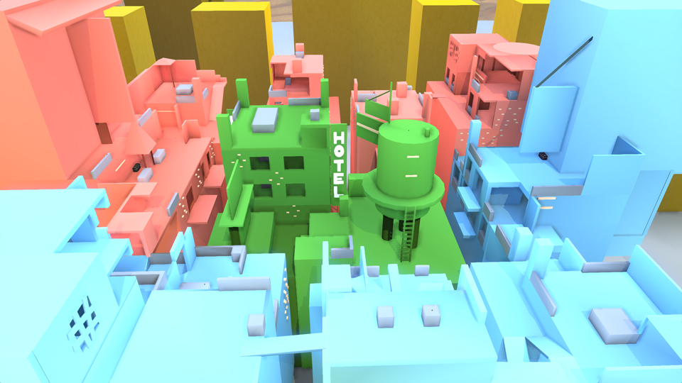 Uncharted 3 Lab Update: Block Mesh Lab Map 7