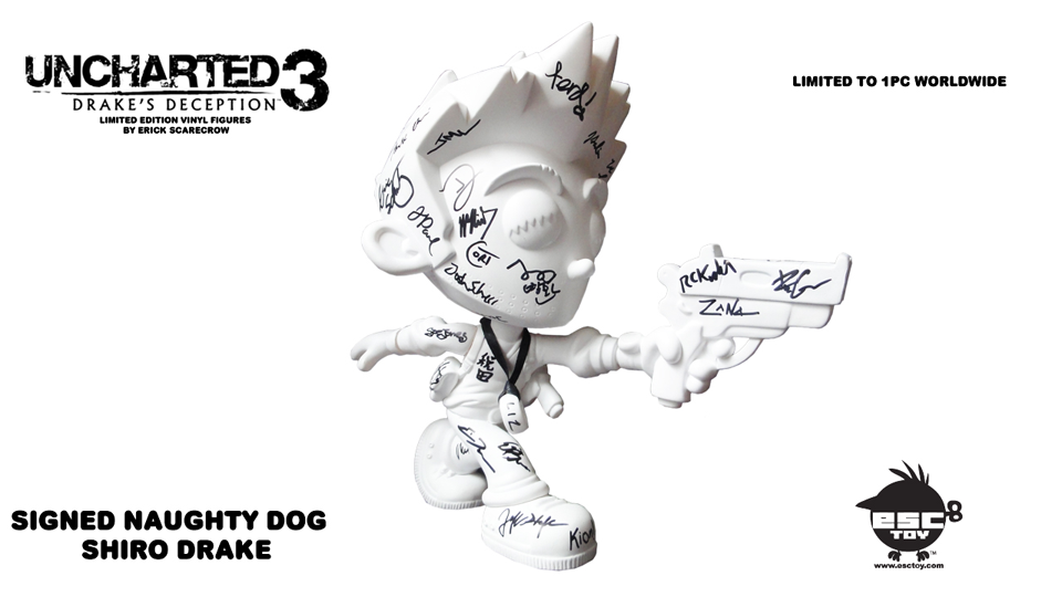 Exclusive Naughty Dog UNCHARTED x EscToy Vinyl Figures