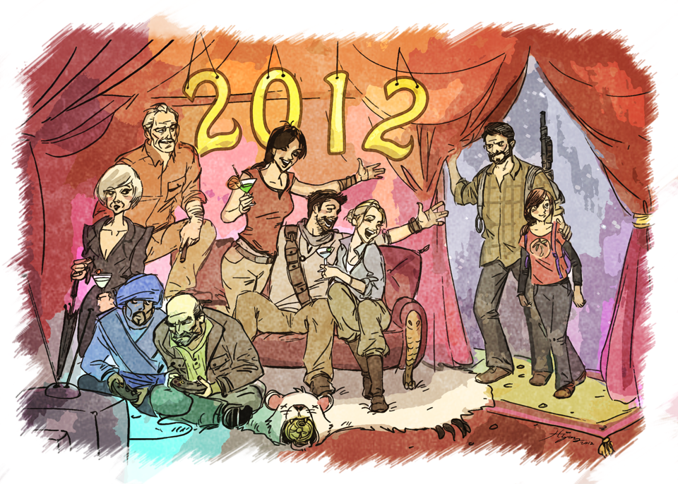Happy Holidays from Naughty Dog