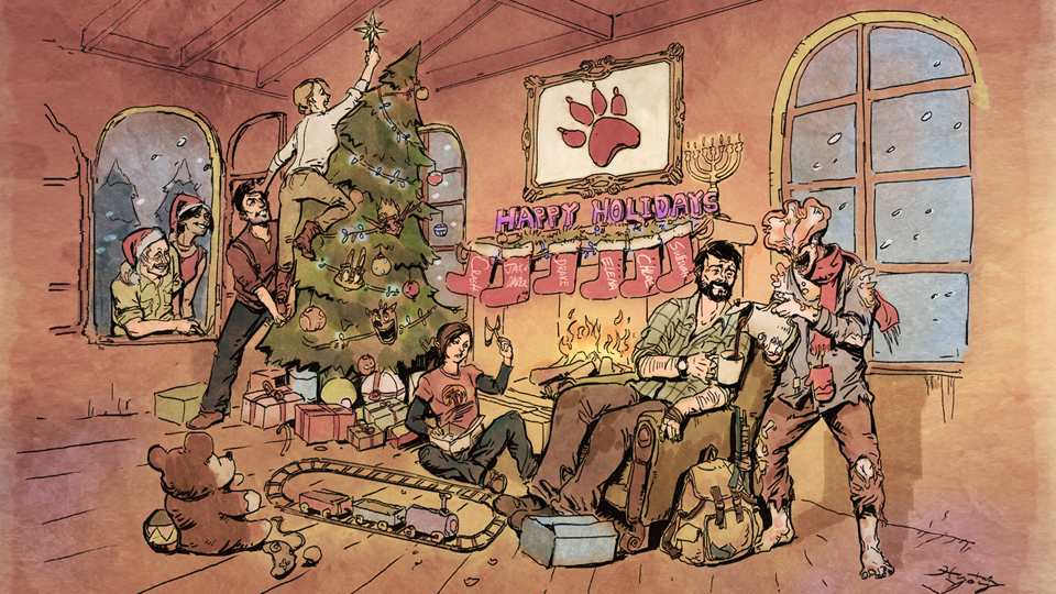 Happy Holidays from Naughty Dog!