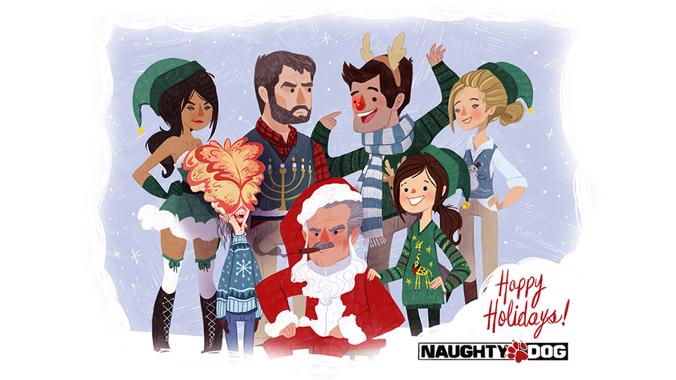 Holiday Greetings from Naughty Dog!