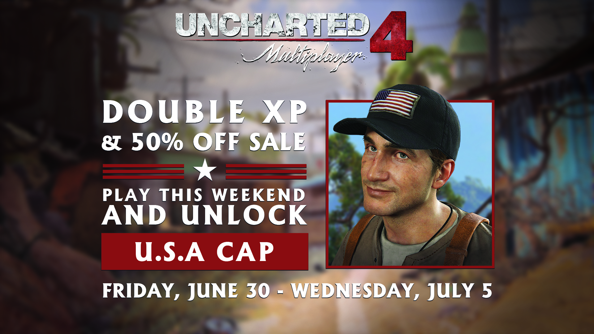 Uncharted 4 Multiplayer: Double XP + 50% Off Sale Until July 5