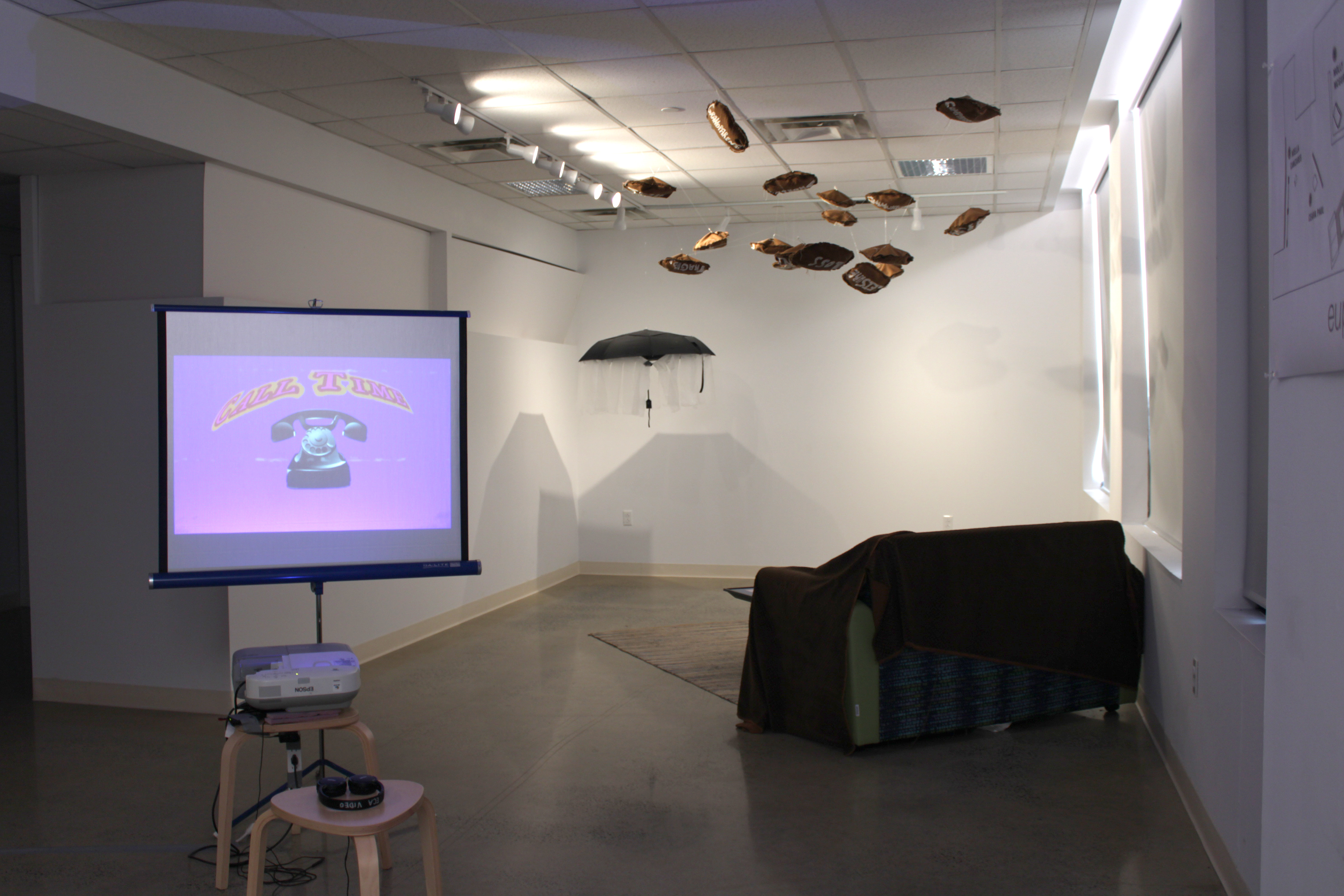 Installation image of euphonia: ACES Educational Center for the Arts Multimedia Exhibition
