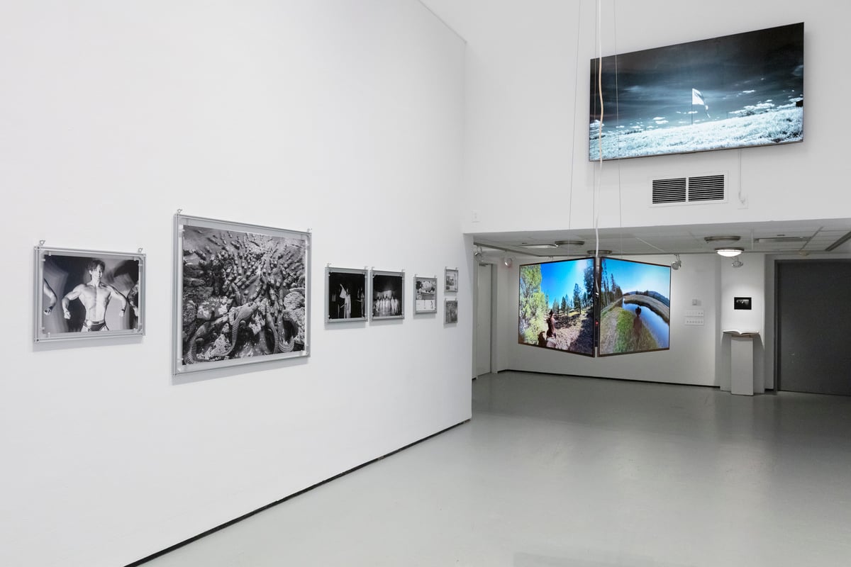 Installation image of Picture Show: 2026 Photography MFA Thesis Exhibition