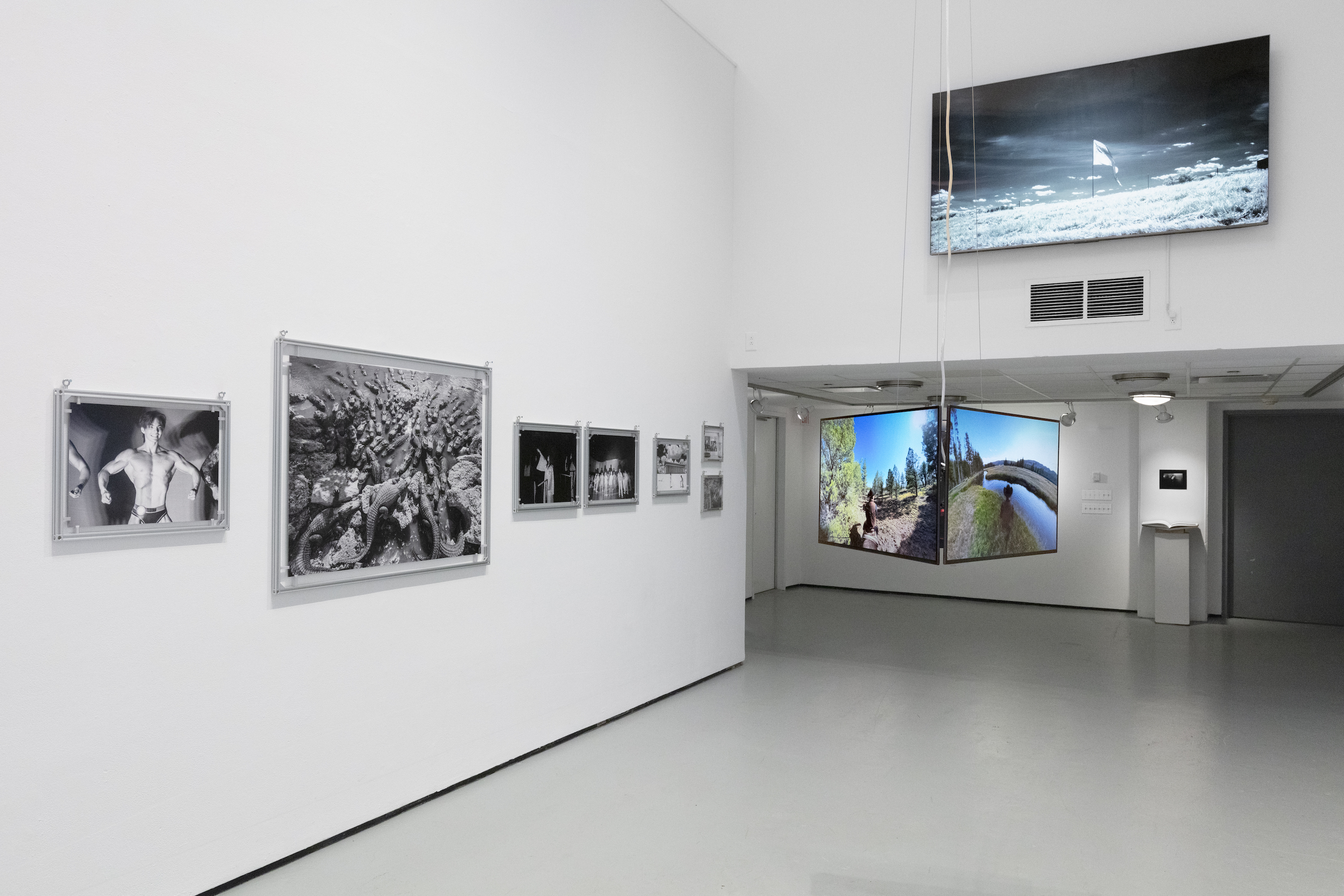 Installation image of Picture Show: 2026 Photography MFA Thesis Exhibition