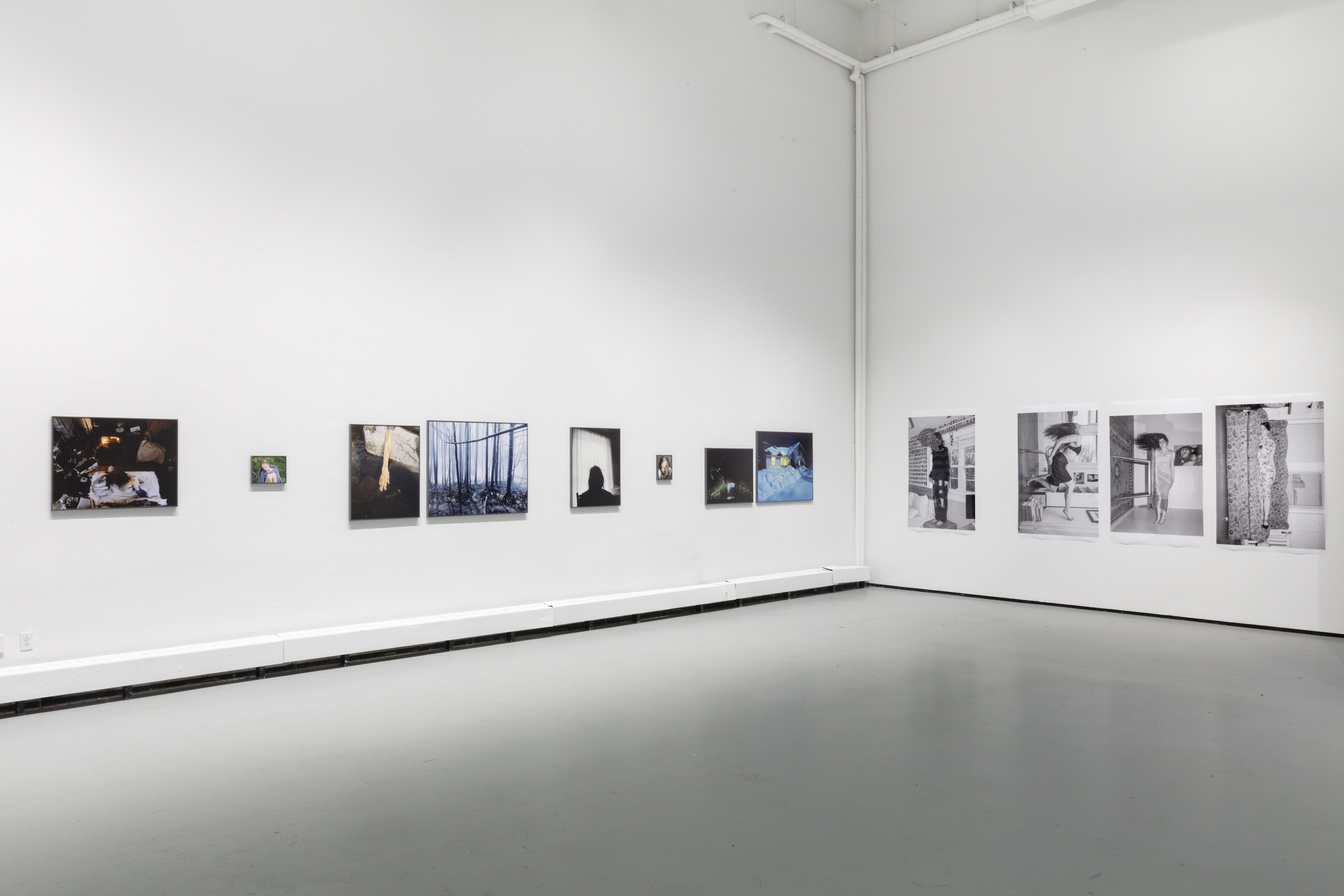 Installation image of Picture Show: 2026 Photography MFA Thesis Exhibition