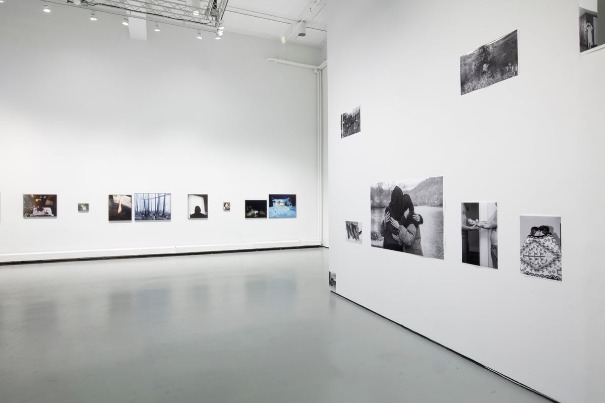 Installation image of Picture Show: 2026 Photography MFA Thesis Exhibition