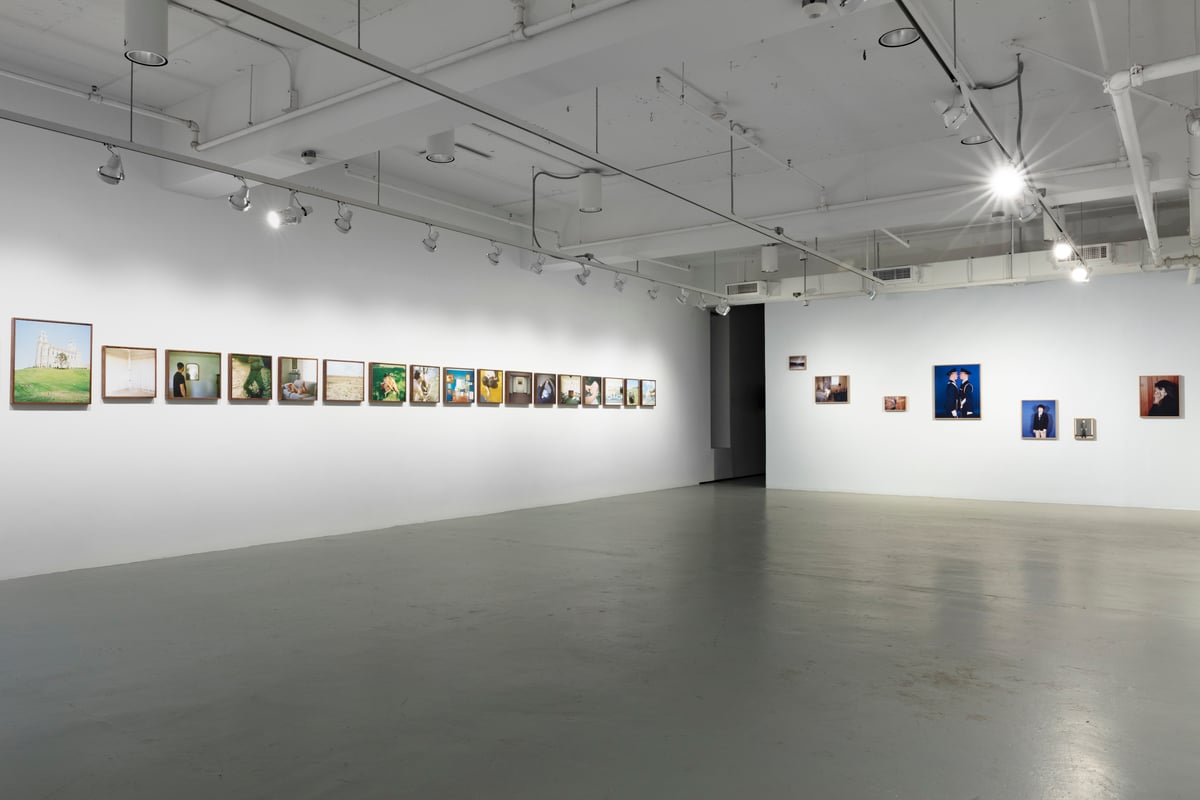 Installation image of Picture Show: 2026 Photography MFA Thesis Exhibition