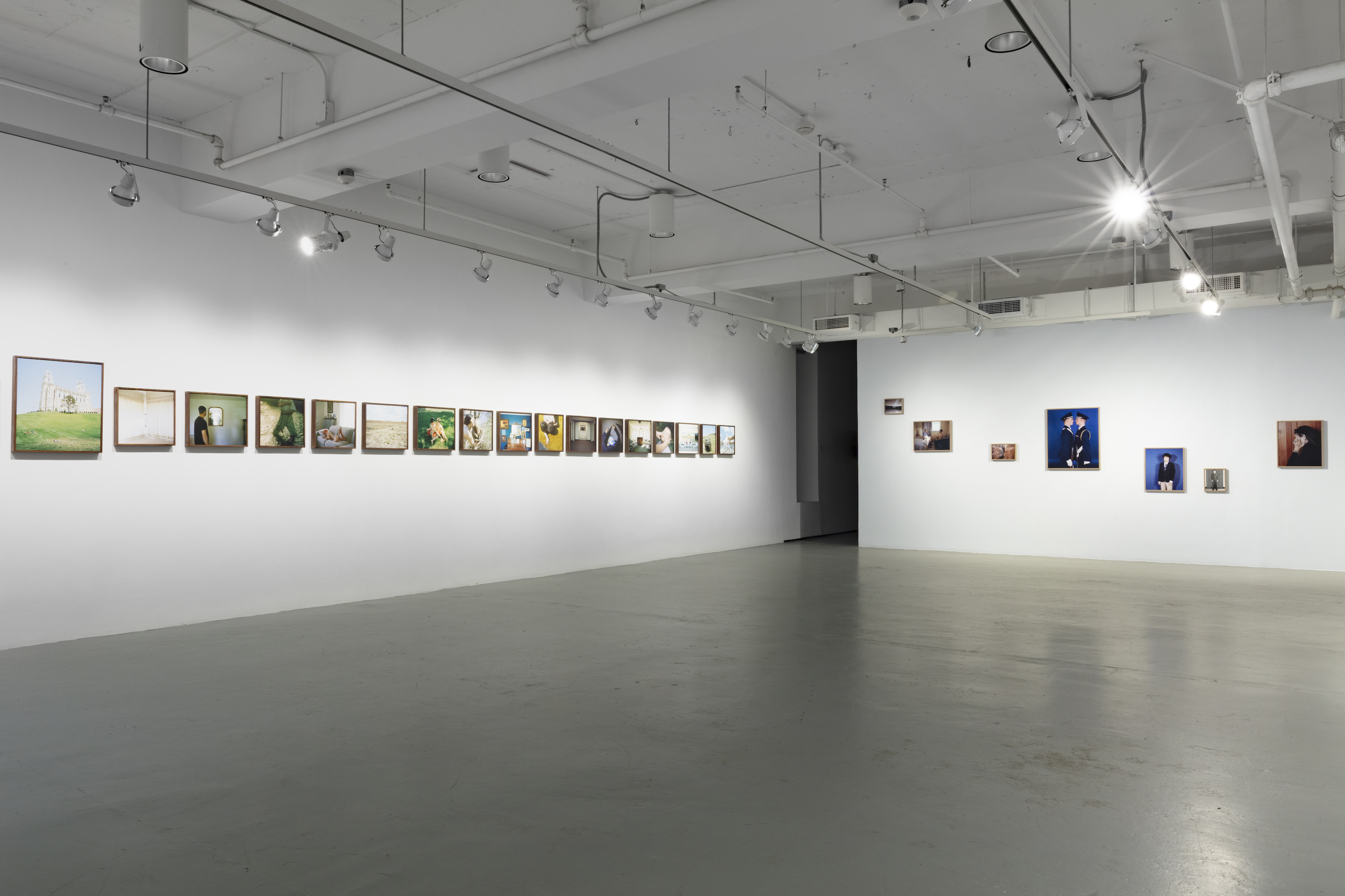 Installation image of Picture Show: 2026 Photography MFA Thesis Exhibition